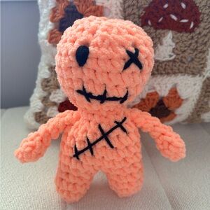 Handmade Orange Doll